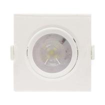 Spot de Embutir LED 6W Luz branca Bivolt Quadrado Empalux