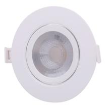 Spot de Embutir LED 6W Luz Branca Bivolt Redondo Empalux