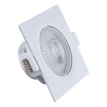 Spot de Embutir LED Quadrado PP 7W 6500K - Startec