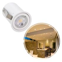 Spot De Embutir MICROBORDA 6CM Branco P/ MR16 GU10 4446 Vettro ST2934