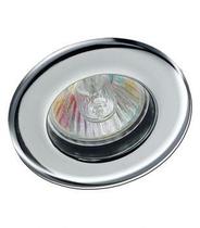 Spot de embutir mini fixo 50w sem lampada cromado