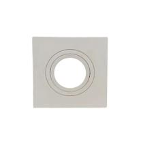 Spot de Embutir MR16 Dicroica Quadrado Plano Branco 10cm Spot de Embutir MR16 Dicroica Quadrado Plano Branco 10cm