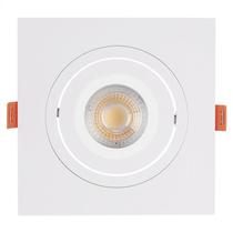 Spot de Embutir MR16 Quadrado Plano Branco MBLED