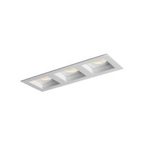 Spot De Embutir Newline Flat Para 3 Lâmpadas Mr16 Gu10 Bivolt Branco Preto Spot De Embutir Newline Flat Para 3 Lâmpadas Mr16 Gu10 Bivolt Branco Preto