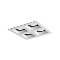 Spot de Embutir Newline Flat para 4 Lâmpadas AR70 GU10 Bivolt