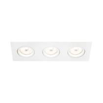 Spot De Embutir Newline Lisse Ii Para 3 Lâmpadas Ar111 Gu10 Bivolt Branco Spot De Embutir Newline Lisse Ii Para 3 Lâmpadas Ar111 Gu10 Bivolt Branco