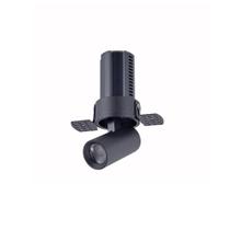 Spot de Embutir Nordecor Aiva Retrátil No-Frame Redondo Led Alto IRC 97 7W Bivolt