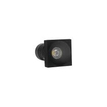 Spot de Embutir Nordecor Auko Lai Mini Quadrado Led Alto IRC 90 1W Bivolt
