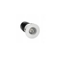 Spot De Embutir Nordecor Auko Mini Redondo Led Alto Irc 90 1w Bivolt Branco 3000k Luz Amarela 6528
