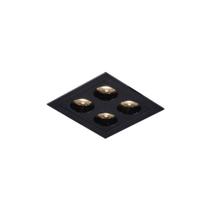 Spot De Embutir Nordecor Downlight Powerus Led Alto Irc 90 8w Bivolt Preto 4000k