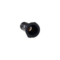 Spot De Embutir Nordecor Noa Mini Redondo Led Alto Irc 90 1w Bivolt Preto 2700k Luz Amarela 6499