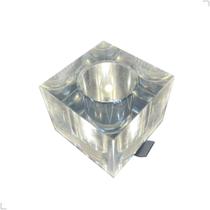Spot De Embutir Nyx Cubo De Cristal Led Branco Quente 3200k 3w