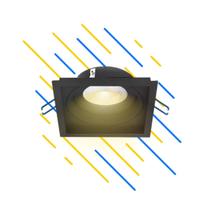 Spot De Embutir Orientável Preto Il 4706 Interlight