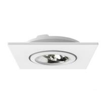 Spot de Embutir Orientavel Quadrado Ar70 Gu10 IP20