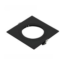 Spot De Embutir Pix Quadrado Plano Par 20 Direcionável Preto Spot De Embutir Pix Quadrado Plano Par 20 Direcionável Preto