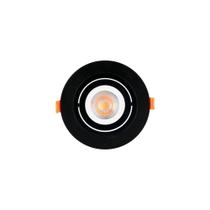 Spot De Embutir Plano Mbled Para 1 Lâmpada Mr16 Redondo Preto Spot De Embutir Plano Mbled Para 1 Lâmpada Mr16 Redondo Preto