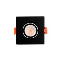 Spot De Embutir Plano Mbled Para 1 Lâmpada Par 20 Quadrado Preto Spot De Embutir Plano Mbled Para 1 Lâmpada Par 20 Quadrado Preto