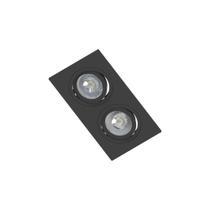 Spot De Embutir Plano Save Energy Para 2 Lâmpadas Par 20 E27