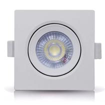 Spot de Embutir Quadrado 5W 6000K Bivolt - Luxor - SPOT-QD-5W-6000K