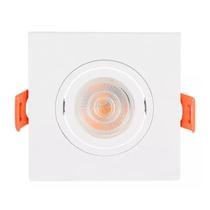 Spot De Embutir Quadrado Plano Branco Par30 Mbled