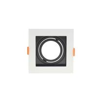 Spot De Embutir Recuado Astraled Berenices Para Lâmpada Mr16 Quadrado Branco Preto Sp-7621 Spot De Embutir Recuado Astraled Berenices Para Lâmpada Mr16 Quadrado Branco Preto Sp-7621