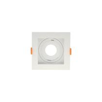 Spot De Embutir Recuado Nordecor Flea Para 1 Lâmpada Mr11 Quadrado Branco 6184 Spot De Embutir Recuado Nordecor Flea Para 1 Lâmpada Mr11 Quadrado Branco 6184