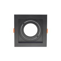 Spot de Embutir Recuado Nordecor Flea para 1 Lâmpada Par 30 Quadrado Spot de Embutir Recuado Nordecor Flea para 1 Lâmpada Par 30 Quadrado