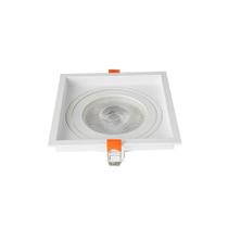 Spot De Embutir Recuado Nordecor Loyo Para 1 Lâmpada Par 30 E27 Quadrado Branco Spot De Embutir Recuado Nordecor Loyo Para 1 Lâmpada Par 30 E27 Quadrado Branco