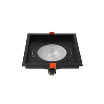 Spot de Embutir Recuado Nordecor Loyo para 1 Lâmpada Par 30 E27 Quadrado Spot de Embutir Recuado Nordecor Loyo para 1 Lâmpada Par 30 E27 Quadrado