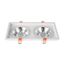 Spot de Embutir Recuado Nordecor Loyo para 2 Lâmpadas AR111 GU10 Spot de Embutir Recuado Nordecor Loyo para 2 Lâmpadas AR111 GU10