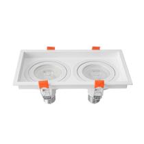 Spot de Embutir Recuado Nordecor Loyo para 2 Lâmpadas Par 20 E27 Spot de Embutir Recuado Nordecor Loyo para 2 Lâmpadas Par 20 E27