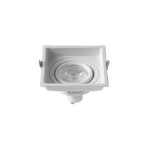 Spot de Embutir Recuado Nordecor Loyo Pro para 1 Lâmpada MR16 GU10 Quadrado