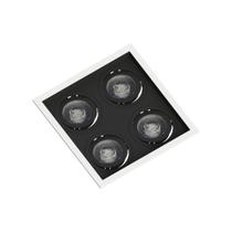 Spot de Embutir Recuado Save Energy para 4 Lâmpadas Par 20 E27 Bivolt Spot de Embutir Recuado Save Energy para 4 Lâmpadas Par 20 E27 Bivolt