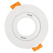 Spot de Embutir Redondo Branco MR11 Direcionável Plano 7,5cm DL152MDW Bella Spot de Embutir Redondo Branco MR11 Direcionável Plano 7,5cm DL152MDW Bella