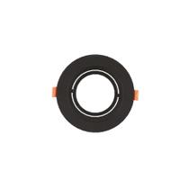 Spot de Embutir Redondo Preto MR11 Mini Dicroica GU10 Direcionável Plano 7,5cm Spot de Embutir Redondo Preto MR11 Mini Dicroica GU10 Direcionável Plano 7,5cm