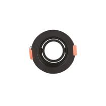Spot de Embutir Redondo Preto Par20 E27 Direcionável Recuado 13cm Spot de Embutir Redondo Preto Par20 E27 Direcionável Recuado 13cm