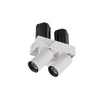 Spot de Embutir Retrátil Nordecor Aiva Duo No-Frame Led Alto IRC 97 Bivolt Spot de Embutir Retrátil Nordecor Aiva Duo No-Frame Led Alto IRC 97 Bivolt
