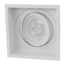 Spot de Embutir Slim Frame Branco YA002 Bella + LED PAR20 BQ ST2729