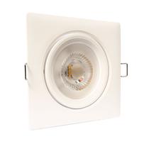 Spot de Led 12W 3000K Branco Quente Quadrado Bivolt - Luz Aconchegante e Econômica