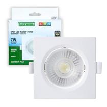 Spot de Led 7w Embutir Alltop Par20 Quadrado Bivolt Taschibra