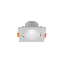 Spot De Led Blumenau Slim Quadrado 8w Bivolt 6500k Luz Branca