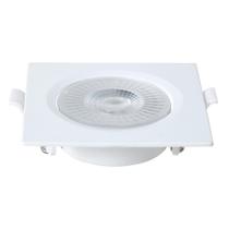 Spot de Led de Embutir Quadrado 8w / 6500k Bivolt Branco Blumenau Iluminacao