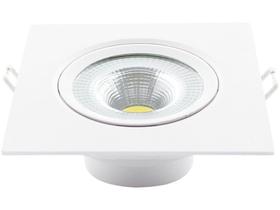 Spot de LED de Embutir Quadrado Branco Avant - 7W