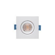 Spot de Led de Embutir Stella Easy Quadrado 3W Bivolt