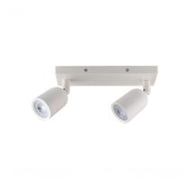 Spot De Led Direct Duplo Mr16 Linear 8w Branco Taschibra 6500k Luz Fria