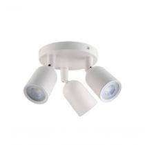 Spot De Led Direct Triplo Mr16 Circular 12w Branco Taschibra 3000k Luz Quente Spot De Led Direct Triplo Mr16 Circular 12w Branco Taschibra 3000k Luz Quente