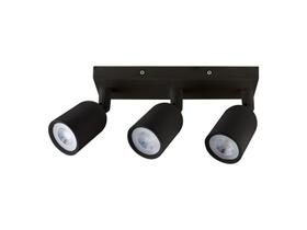 Spot de Led Direct Triplo MR16 Linear 12w Preto Taschibra