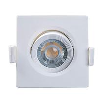 Spot De Led Embutir Alltop Mr11 Quadrado 3W Bivolt Taschibra 6500K Branca Fria