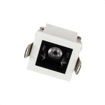 Spot De Led Embutir Taschibra Arch Pontual 2w 2700k Bivolt Branco Com Preto Spot De Led Embutir Taschibra Arch Pontual 2w 2700k Bivolt Branco Com Preto