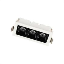 Spot De Led Embutir Taschibra Arch Pontual 6w 2700k Bivolt Branco Com Preto Spot De Led Embutir Taschibra Arch Pontual 6w 2700k Bivolt Branco Com Preto